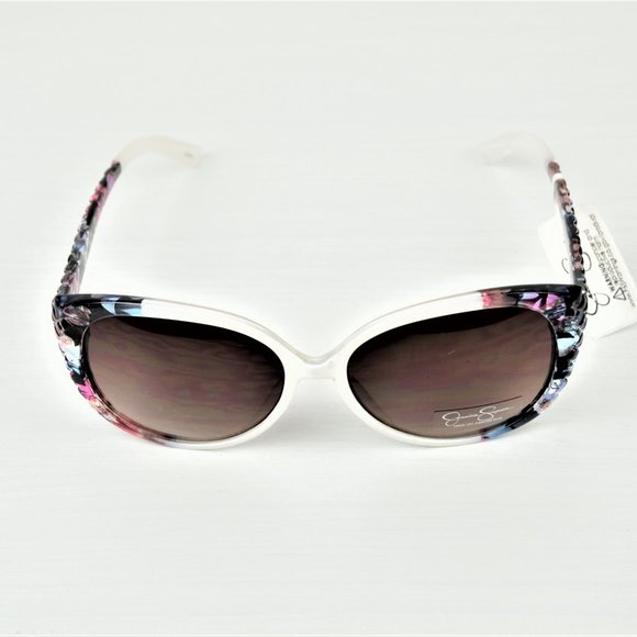 NWT Jessica Simpson Cateye Floral Sunglasses - Picture 4 of 8
